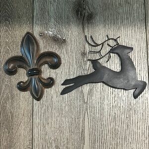 Southern Living At Home Icons for the Wreath Hanger Fleur and Reindeer